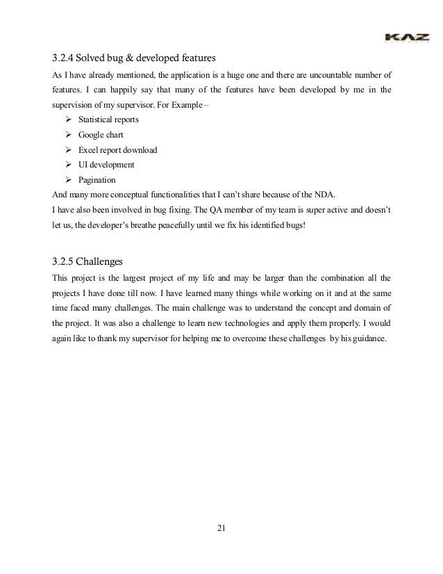 Internship Final Report