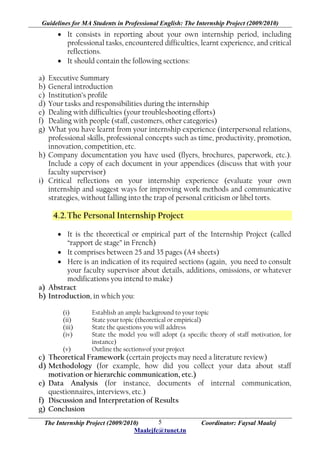 Internship | PDF