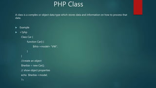 PHP $_POST & PHP $_GET
 PHP $_POST
 PHP $_POST is widely used to collect from data after submitting an HTML
from with me...