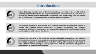 Locomoive Reliability INTERNSHIP.pptx industrial internshipsss | PPTX