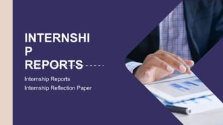 Internship Report Presentation Template pptx - Internship Report Presentation Template Pptx 8 320