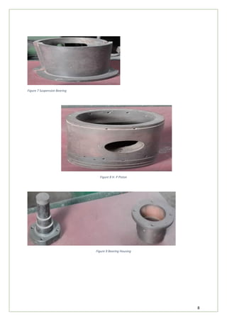 8
Figure 7 Suspension Bearing
Figure 8 H. P Piston
Figure 9 Bearing Housing
 