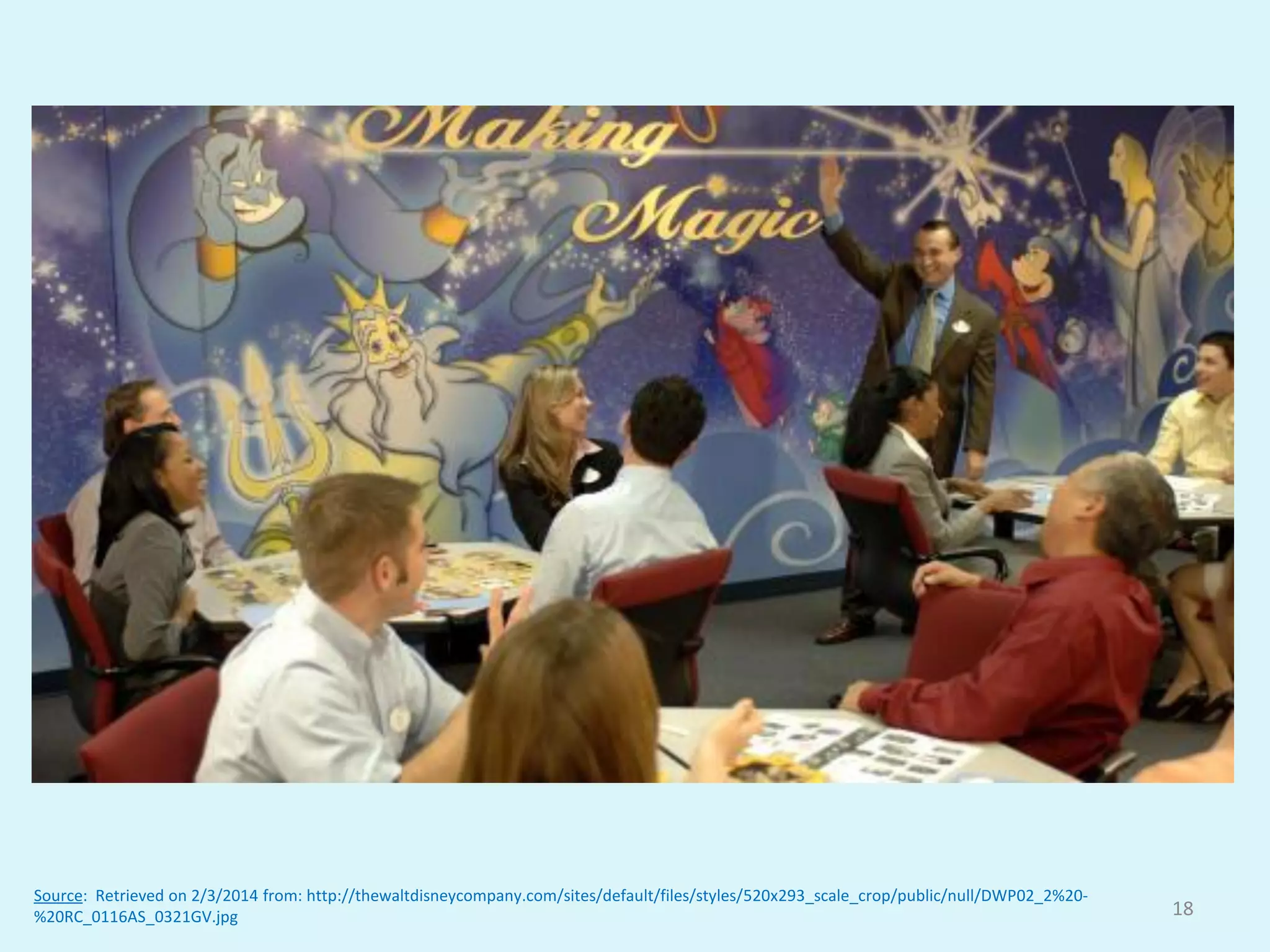 Source: Retrieved on 2/3/2014 from: http://thewaltdisneycompany.com/sites/default/files/styles/520x293_scale_crop/public/null/DWP02_2%20-
%20RC_0116AS_0321GV.jpg 18
 