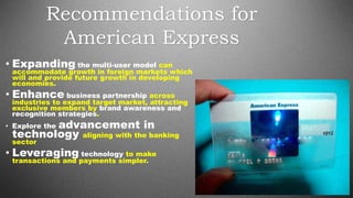 Case analysis: American Express | PPTX