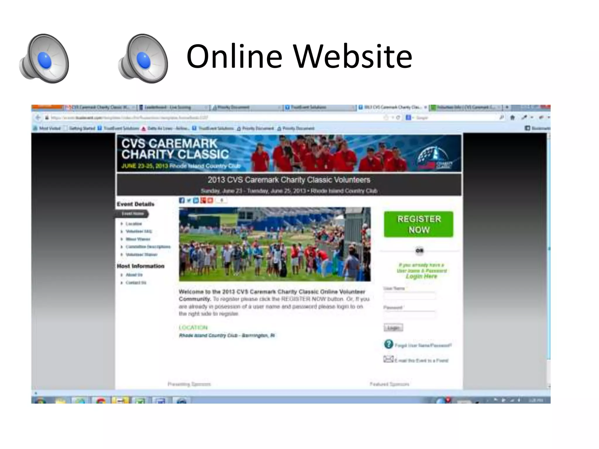 Online Website
 
