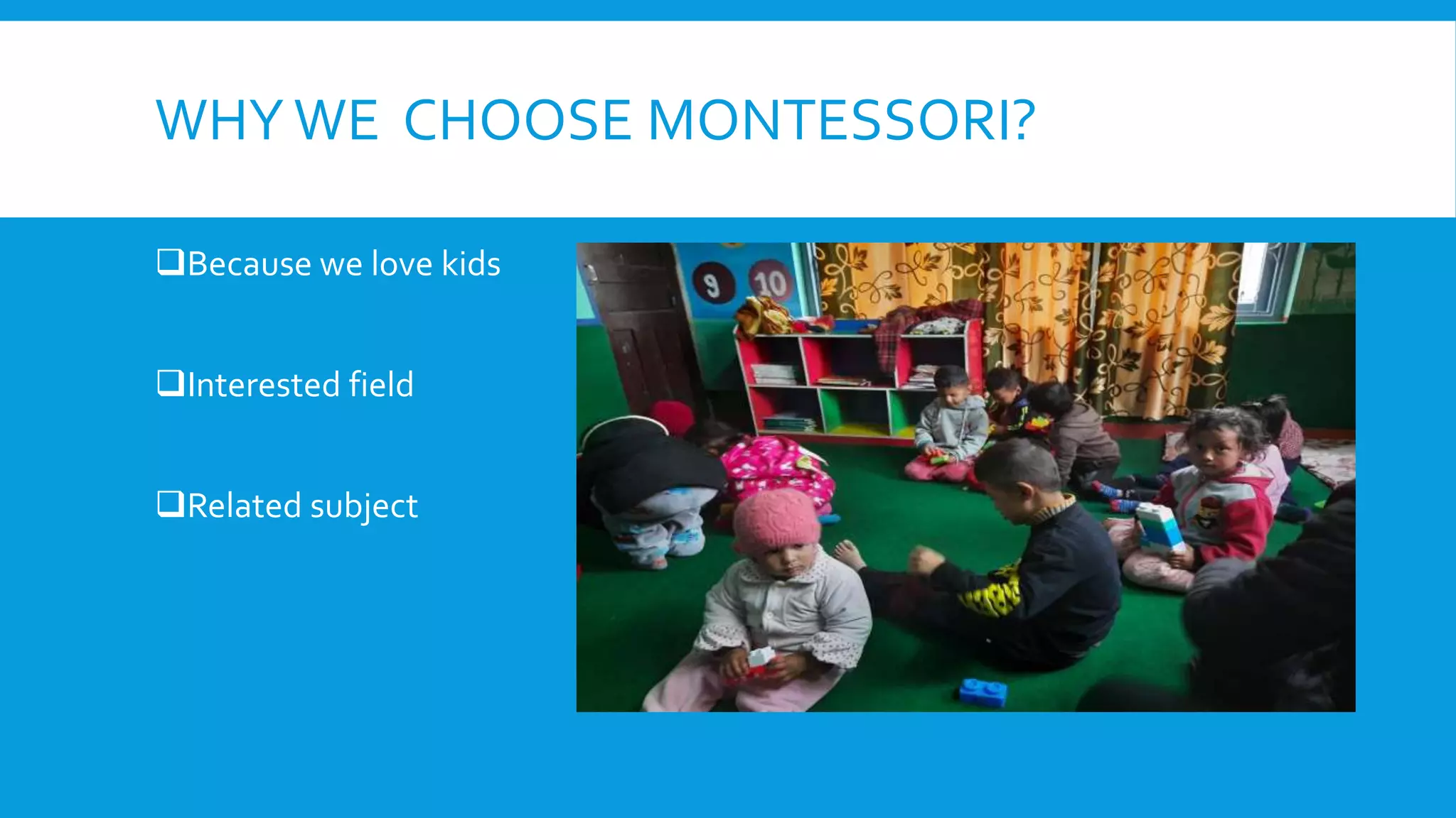 Internship in montessori for Master degree | PPTX