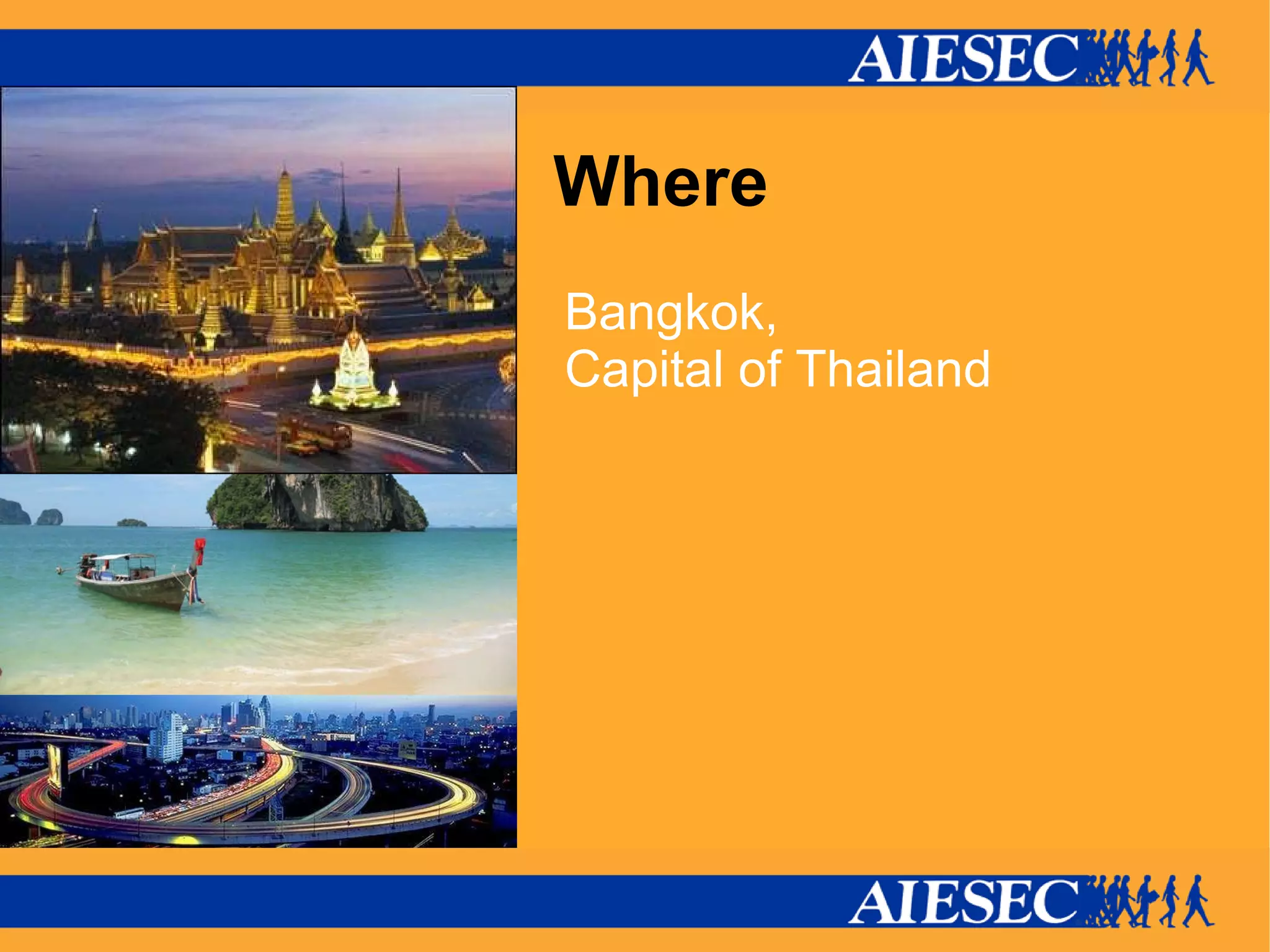 Where Bangkok, Capital of Thailand
