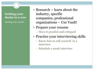 Internship Orientation