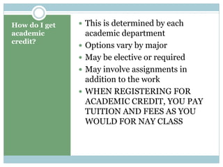 Internship Orientation