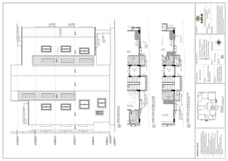 FIRST
FLOOR
+3850mm
ARL
THIRD
FLOOR
+10650MM
ARL
FGL
/
CARPARK
+750mm
ARL
ROAD
LEVEL
±0.0mm
SECOND
FLOOR
+7150mm
ARL
TOP
SLAB
(ABOVE
HEADROOM)
+17350mm
ARL
LOBBY
LEVEL
+900MM
ARL
OPEN
TERRACE
SLAB
TOP
+14150MM
ARL
Wa
V
W
W2
W2
W2
W2
W2
+1150mm
SFL
±0.0mm
SFL
-4600mm
SFL
+100mm
SFL
+50mm
SFL
-50mm
SFL
+850mm
SFL
+900mm
SFL
STILT
COLUMNS
PAINTED
WITH
PT-102
CORNIC
FINISHED
WITH
PAINT
PT-102
1.2M
HEIGHT
PARAPET
(200mm
thk)
WITH
GRANITE
COPING
AS
PER
DETAIL
-301
2.4M
HEIGHT
PARAPET
(200mm
thk)
WITH
GRANITE
COPING
AS
PER
DETAIL
-301
MCM
CLADDING
AS
APPROVED
PAINT
PT-101
1200 1850 1850 1500
3300 2950
3500
3500
4400
17650
WEST
ELEVATION
E2
TYPICAL
DETAIL
FOR
ALL
LEVELS
PART
PLAN
AT
FIRST
FLOOR
P1
TYPICAL
DETAIL
FOR
ALL
LEVELS
PART
PLAN
AT
TYPICAL
FLOOR
P2
MASTER
BEDRO
3.4M
X
3.35
TOILET
2.55M
X
1.6M
MASTER
4.35M
V
W
SD
W2
LIFT
6
PAX
1.7M
X
1.75M
L
SW
SW
TV
UNIT
3
DOOR
WARDROBE
D2
TOILET
1.65m
x
2.375m
POOJA
300
PHE
DUCT
PERGOLA
/
SLAB
FOR
ODU
100mm
x
200mm
CORNICE
AT
FIRST
FLOOR
BEAM
BOTTOM
METAL
LOUVER
/
GRILL
BEDROOM-03
4.40M
X
4.125M
TOILET
2.65m
x
1.6m
W2
LIFT
6
PAX
1.7M
X
1.75M
SW
L
D2
SD
W2
TOILET
3.20M
X
1.6M
MASTER
4.80M
BA
2.1M
D
TV
UNIT
3
DOOR
WARDROBE
2
DOOR
WARDROBE
4
W
BRICK
CLAD
WALL
PROJECTION
GLASS
RAILING
PHE
DUCT
PERGOLA
/
SLAB
FOR
ODU
SD
PHE
DUCT
PERGOLA
/
SLAB
FOR
ODU
150MM
WIDE
MASONRY
BAND
FINISHED
WITH
PAINT
PT-102
100MM
WIDE
MASONRY
BAND
FINISHED
WITH
PAINT
PT-102
METAL
LOUVER
/
GRILL
METAL
LOUVER
/
GRILL
300
1050
750
300
800 1240
300
900
750
900
300
100
100
2700
1900
200
2700
1900
1.
ALL
DIMENSIONS
ARE
IN
MILLIMETERS
AND
ARE
FINISHED
DIMENSIONS
UNLESS
OTHER
WISE
SPECIFIED
2.
ALL
LEVELS
ARE
IN
MILLIMETERS
AND
ARE
UNFINISHED
DIMENSIONS
UNLESS
OTHER
WISE
SPECIFIED
3.
DO
NOT
SCALE
THE
DRAWING.
FOLLOW
WRITTEN
DIMENSIONS
ONLY
4.
ANY
DISCREPANCY
IN
THE
DRAWING
SHOULD
BE
BROUGHT
TO
THE
NOTICE
OF
THE
ARCHITECT/DESIGNER
BEFORE
EXECUTION
5.
REFER
STRUCTURAL
DRAWING
FOR
R.C.C.
DETAILS.
6.
REFER
DETAIL
DRAWINGS
FOR
DOOR,
WINDOW,STRUCTURE,HANDLE,STARICASE,TOILET
LAYOUT.ETC
7.
FLOOR
FINISH
OF
50MM
THICKNESS
IS
ASSUMED
UNLESS
OTHERWISE
MENTIONED
8.
READ
THIS
DRG
IN
CONJUCTION
WITH
STRUCTURAL,ARCHITECTURAL
AND
SERVICES
DRAWINGS.
GENERAL
NOTE:
SIGNATURE.
:
ARCHITECTS:
DRAWN
BY:
CHECKED
BY
:
DRAWINGS
AND
ALLIED
DOCUMENTS
ARE
THE
PROPERTY
OF
KARYAE
DESIGN
STUDIO
LLP.
THE
SAME
CANNOT
BE
REPRODUCED,
COPIED
IN
WHOLE
OR
IN
PART
WITHOUT
PRIOR
EXPRESSED
CONSENT
FROM
STAKEHOLDERS
AT
KARYAE
DESIGN
STUDIO
LLP.
THESE
DRAWINGS
CANNOT
BE
HANDED
OVER
TO
A
THIRD
PARTY
OR
USED
FOR
ANY
PURPOSE,
OTHER
THAN
THAT
FOR
WHICH
IT
HAS
BEEN
LOANED.
AFTER
FULFILLING
THE
PURPOSE
OF
ISSUE
THE
DRAWINGS
SHALL
BE
RETURNED
TO
THE
ARCHITECT
.
New.no.4
(old
no.38),
First
Floor,
5th
Cross,
11th
Main
Rd,
Vasanth
Nagar,
Bengaluru,
Karnataka
560052
D
E
S
I
G
N
S
T
U
D
I
O
SUPRIYA
K
PRIYA
M
T
ORIENTATION:
SCALE:
SHEET
NO:
NOT
TO
SCALE
DRAWING
STATUS:
FOR
CO-ORDINATION
WORKING
/
TENDER
PURPOSE
GOOD
FOR
CONSTRUCTION
SCHEMATIC
/
FOR
APPROVAL
SHOP
DRAWING
PURPOSE
CLIENT:
PROJECT:
DRAWING
TITLE:
GOPINATH
RESIDENCE
KEYPLAN
WEST
ELEVATION
36
N
S
W
E
PROPOSED
RESIDENTIAL
BUILDING
AT
RBI
COLONY,
THIRUVANMIYUR,CHENNAI.
MR.A.B.KARTHIKEYAN
AND
MR.B.GOPINATH
E2
 