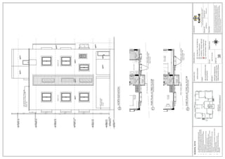 W
W2
V
W
W
W
W
D2
FIRST
FLOOR
+3850mm
ARL
THIRD
FLOOR
+10650MM
ARL
FGL
/
CARPARK
+750mm
ARL
ROAD
LEVEL
±0.0mm
SECOND
FLOOR
+7150mm
ARL
TOP
SLAB
(ABOVE
HEADROOM)
+17350mm
ARL
LOBBY
LEVEL
+900MM
ARL
OPEN
TERRACE
SLAB
TOP
+14150MM
ARL
±0.0mm
SFL
±0.0mm
SFL
+900mm
SFL
-6025mm
SFL
-4325mm
SFL
1.2M
HEIGHT
PARAPET
(200mm
thk)
WITH
GRANITE
COPING
AS
PER
DETAIL
-301
STILT
COLUMNS
PAINTED
WITH
PT-102
PAINT
PT-101
PAINT
PT-101
-6025mm
SFL
-4225mm
SFL
-850mm
SFL
-2625mm
SFL
1950
1950
1950
2950
3300
3500
3500
1200
4400
17650
NORTH
ELEVATION
E4
D2
2.65M
X
2.375M
TOILET
1.65m
x
2.525m
BEDROOM
4.2M
X
3.00M
V
W2
SD
W
TOILET
1.65m
x
2.375m
POOJA
300
PHE
DUCT
PERGOLA
/
SLAB
FOR
ODU
METAL
LOUVER
/
GRILL
D2
TOILET
1.65m
x
2.5m
BEDROOM
4.2M
X
4.1M
BEDROOM-03
4.40M
X
4.125M
SD
W
4400
W
PHE
DUCT
PERGOLA
/
SLAB
FOR
ODU
TYPICAL
DETAIL
FOR
ALL
LEVELS
PART
PLAN
AT
FIRST
FLOOR
P1
TYPICAL
DETAIL
FOR
ALL
LEVELS
PART
PLAN
AT
TYPICAL
FLOOR
P2
150MM
WIDE
MASONRY
BAND
FINISHED
WITH
PAINT
PT-102
150MM
WIDE
MASONRY
BAND
FINISHED
WITH
PAINT
PT-102
METAL
LOUVER
/
GRILL
975
300
300
300
300
300
1200
1200
1560
650
1.
ALL
DIMENSIONS
ARE
IN
MILLIMETERS
AND
ARE
FINISHED
DIMENSIONS
UNLESS
OTHER
WISE
SPECIFIED
2.
ALL
LEVELS
ARE
IN
MILLIMETERS
AND
ARE
UNFINISHED
DIMENSIONS
UNLESS
OTHER
WISE
SPECIFIED
3.
DO
NOT
SCALE
THE
DRAWING.
FOLLOW
WRITTEN
DIMENSIONS
ONLY
4.
ANY
DISCREPANCY
IN
THE
DRAWING
SHOULD
BE
BROUGHT
TO
THE
NOTICE
OF
THE
ARCHITECT/DESIGNER
BEFORE
EXECUTION
5.
REFER
STRUCTURAL
DRAWING
FOR
R.C.C.
DETAILS.
6.
REFER
DETAIL
DRAWINGS
FOR
DOOR,
WINDOW,STRUCTURE,HANDLE,STARICASE,TOILET
LAYOUT.ETC
7.
FLOOR
FINISH
OF
50MM
THICKNESS
IS
ASSUMED
UNLESS
OTHERWISE
MENTIONED
8.
READ
THIS
DRG
IN
CONJUCTION
WITH
STRUCTURAL,ARCHITECTURAL
AND
SERVICES
DRAWINGS.
GENERAL
NOTE:
SIGNATURE.
:
ARCHITECTS:
DRAWN
BY:
CHECKED
BY
:
DRAWINGS
AND
ALLIED
DOCUMENTS
ARE
THE
PROPERTY
OF
KARYAE
DESIGN
STUDIO
LLP.
THE
SAME
CANNOT
BE
REPRODUCED,
COPIED
IN
WHOLE
OR
IN
PART
WITHOUT
PRIOR
EXPRESSED
CONSENT
FROM
STAKEHOLDERS
AT
KARYAE
DESIGN
STUDIO
LLP.
THESE
DRAWINGS
CANNOT
BE
HANDED
OVER
TO
A
THIRD
PARTY
OR
USED
FOR
ANY
PURPOSE,
OTHER
THAN
THAT
FOR
WHICH
IT
HAS
BEEN
LOANED.
AFTER
FULFILLING
THE
PURPOSE
OF
ISSUE
THE
DRAWINGS
SHALL
BE
RETURNED
TO
THE
ARCHITECT
.
New.no.4
(old
no.38),
First
Floor,
5th
Cross,
11th
Main
Rd,
Vasanth
Nagar,
Bengaluru,
Karnataka
560052
D
E
S
I
G
N
S
T
U
D
I
O
SUPRIYA
K
PRIYA
M
T
ORIENTATION:
SCALE:
SHEET
NO:
NOT
TO
SCALE
DRAWING
STATUS:
FOR
CO-ORDINATION
WORKING
/
TENDER
PURPOSE
GOOD
FOR
CONSTRUCTION
SCHEMATIC
/
FOR
APPROVAL
SHOP
DRAWING
PURPOSE
CLIENT:
PROJECT:
DRAWING
TITLE:
NORTH
ELEVATION
38
N
S
W
E
PROPOSED
RESIDENTIAL
BUILDING
AT
RBI
COLONY,
THIRUVANMIYUR,CHENNAI.
MR.A.B.KARTHIKEYAN
AND
MR.B.GOPINATH
GOPINATH
RESIDENCE
KEYPLAN
E4
 