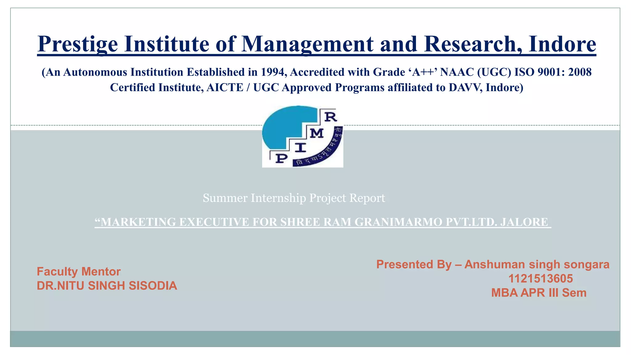 Internship Ppt 120 Pptx Commodities Economy