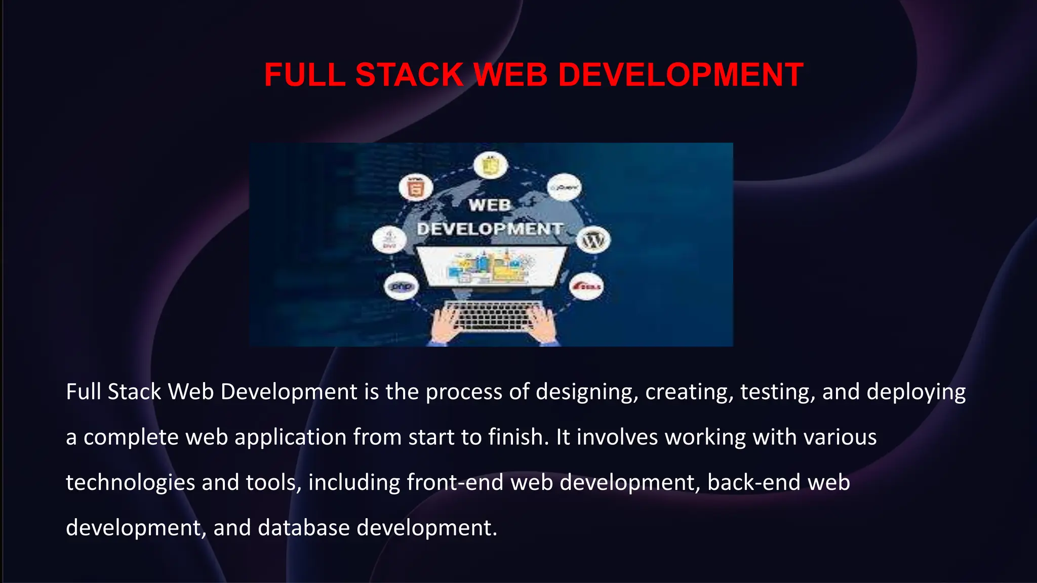 Internship full stack developer ppt report .pptx