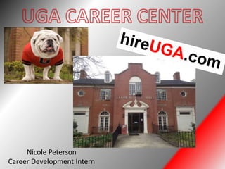 Nicole Peterson
Career Development Intern
 