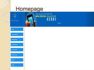 Homepage
 
