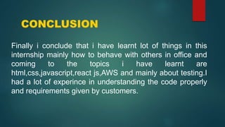 Conclude Form 2 Html/css INTERNSHIP PRESENTATION.pptx