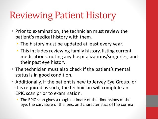 Complete Patient Work UP