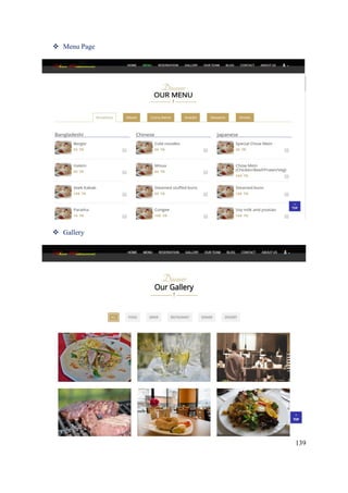139
 Menu Page
 Gallery
 
