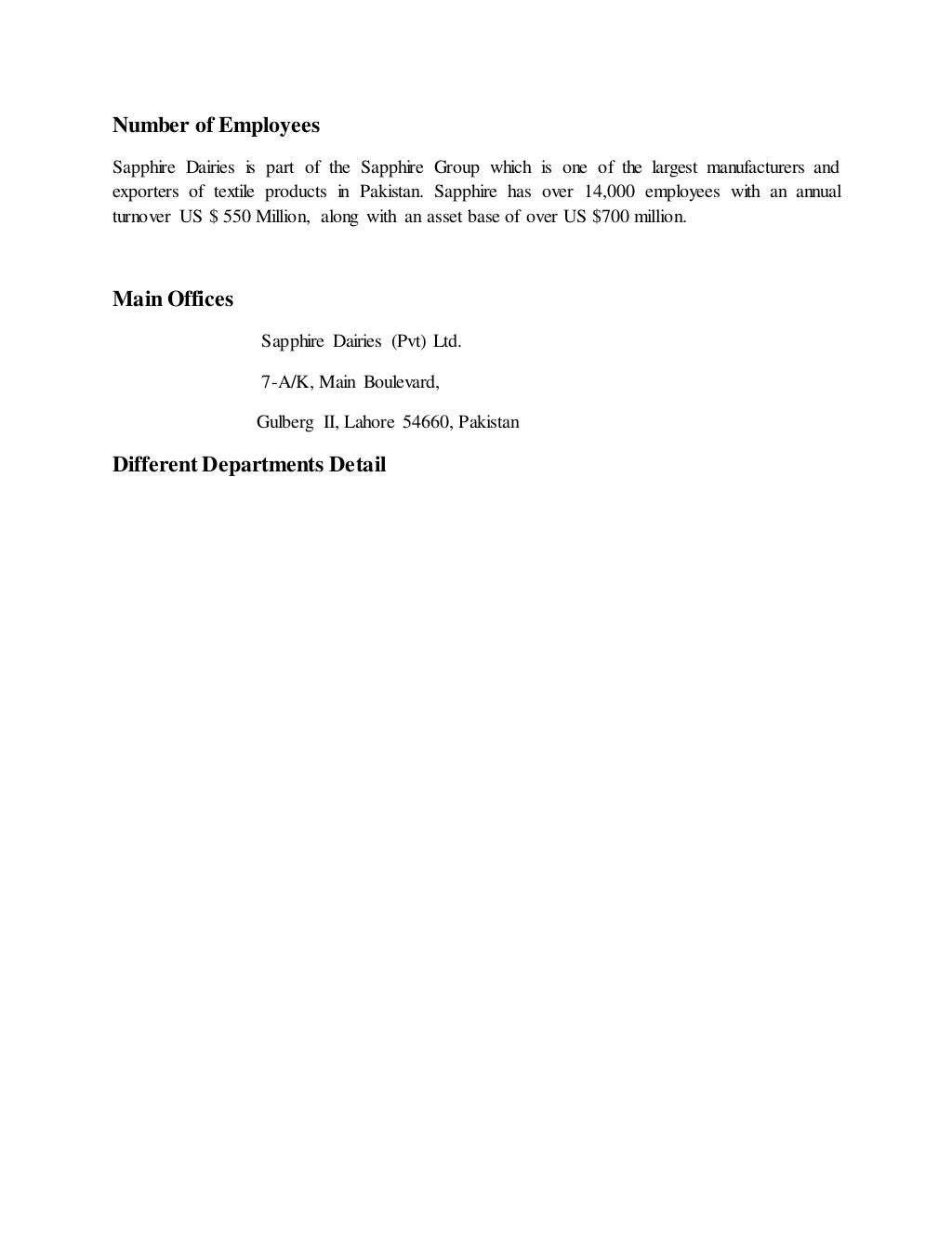 internship report on dairy industry for marketing