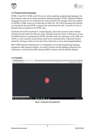 Website Development By Javascript Internship Report File Internship report | PDF