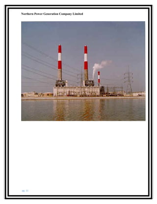 Northern Power Generation Company Limited
pg. 11
 