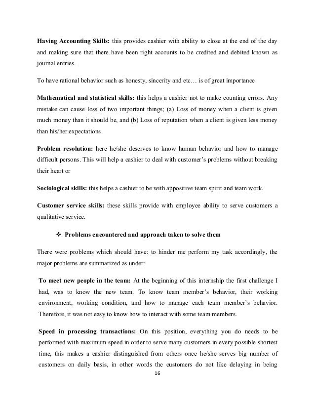 internship report other words for internship