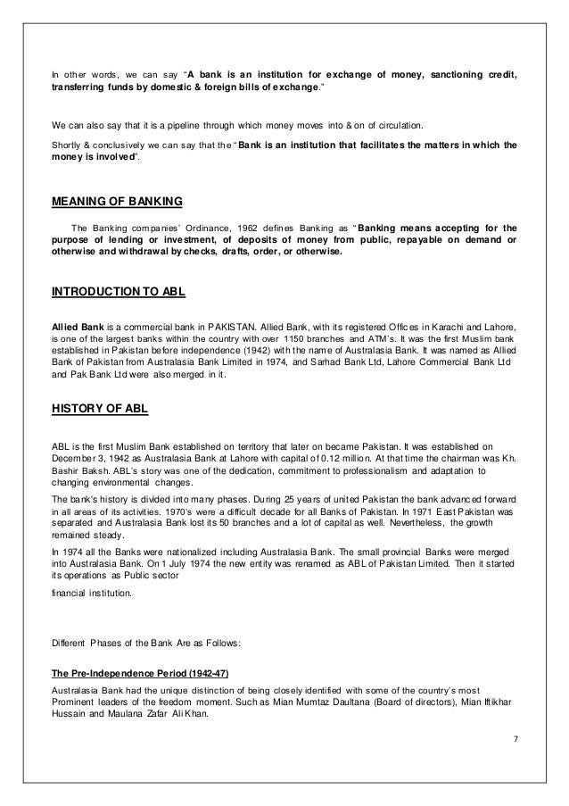 internship report on abl other words for internship