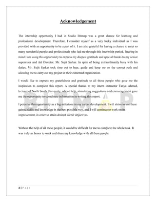 Internship report on Interior and Exterior Designing Firm | PDF