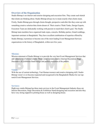 Internship report on Interior and Exterior Designing Firm | PDF