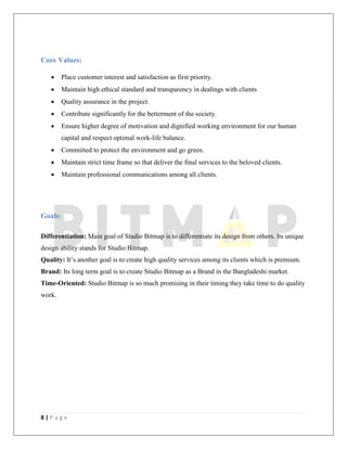 Internship report on Interior and Exterior Designing Firm | PDF