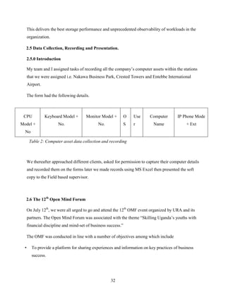 Internship Report - Information Technology : Information Technology ...