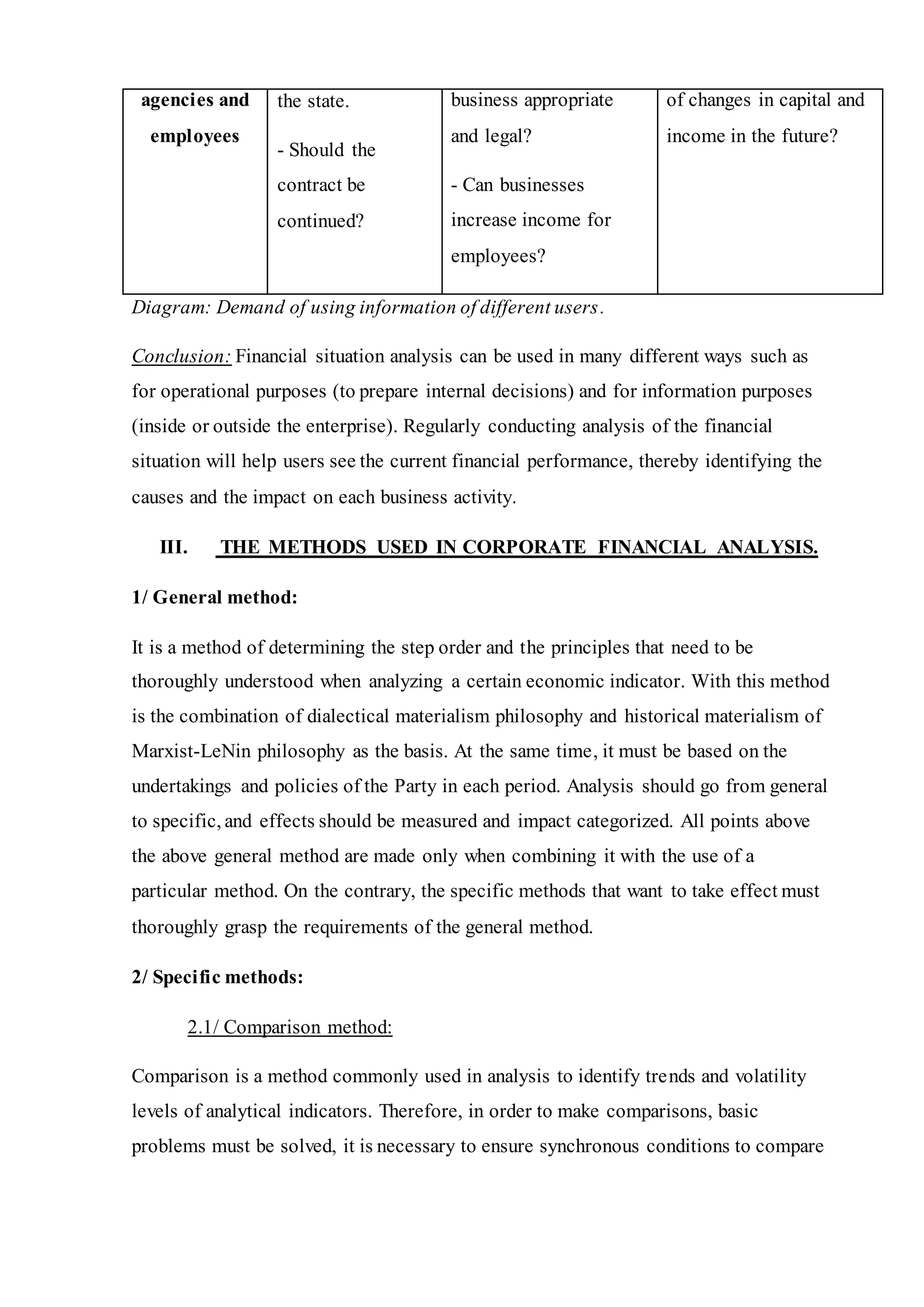 Fresh Look at Internship Report Analysis Of Financial Statement