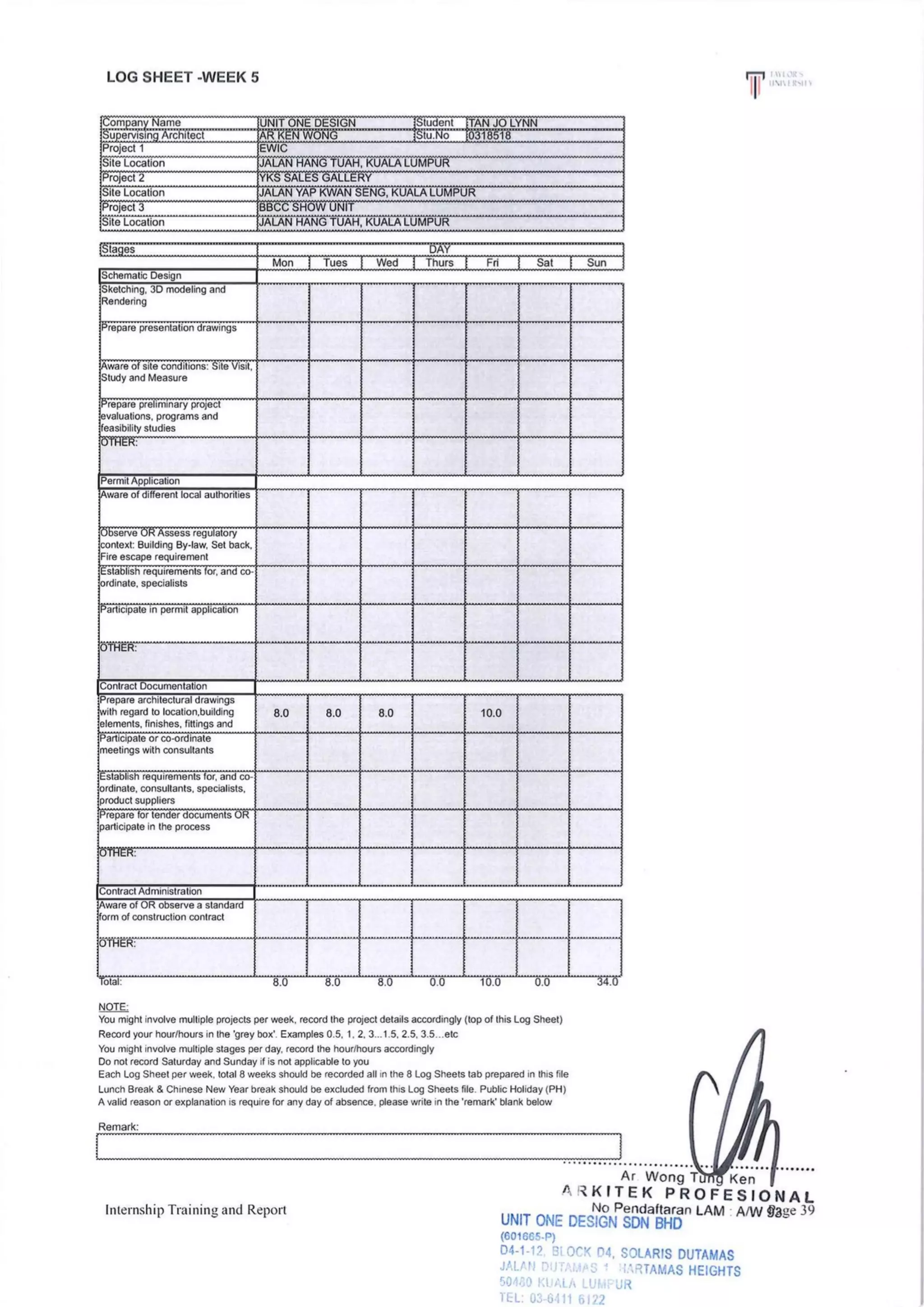 Internship Training and Report Page !39
 