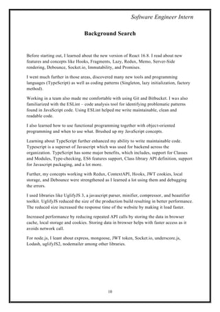 Computer Science Internship Report PDF Leena AI | PDF