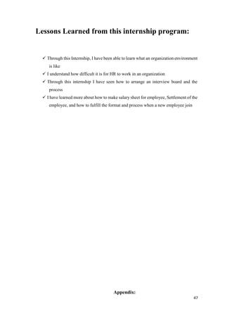 Internship report( md. rahat bhuyian) final version | PDF