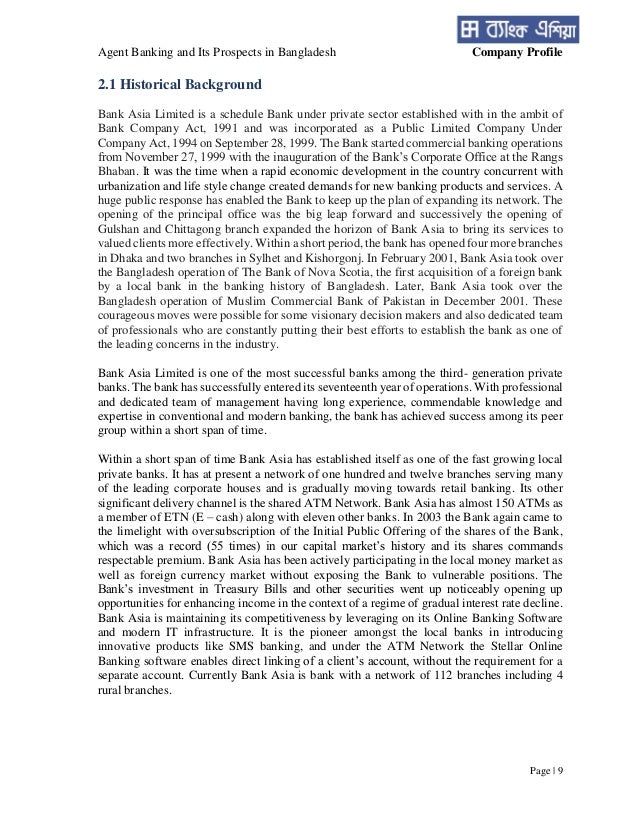 Banking essay