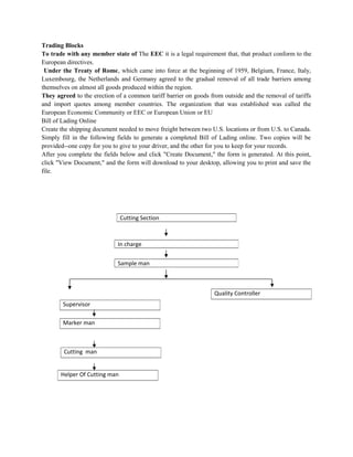 Internship Report on Garments Merchandising | DOC