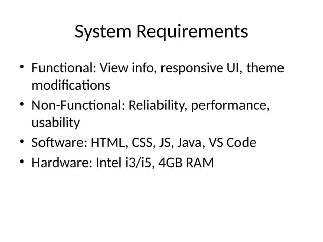 Internship Report Presentation From Pptx