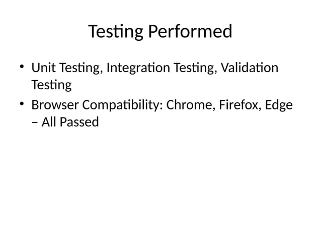 Internship Report Presentation From Pptx