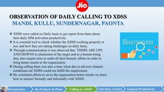 Xdss MBA Internship Report | PPTX