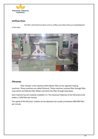 Module Filter Shooter Internship report(ptc) | PDF