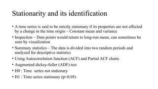 Time series modelling for price forecasting in plantation crops.pptx