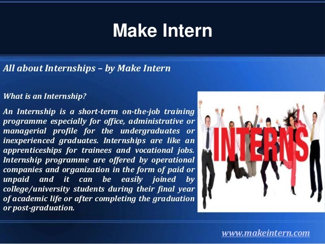 how to find internships