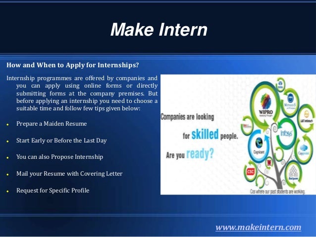 how to find interns