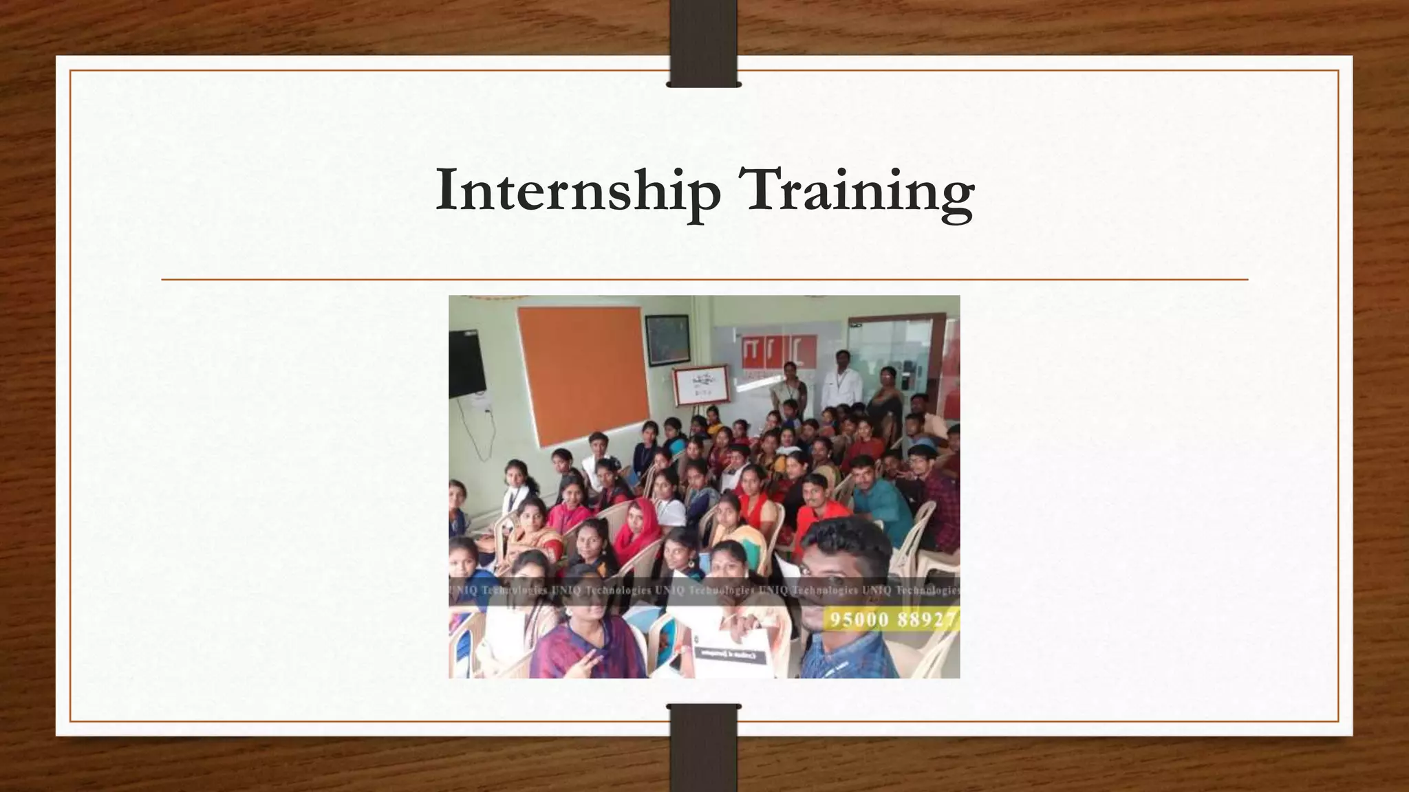 internship-training-for-placement-ppt