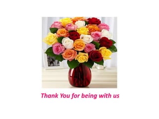 Thank You for being with us
 