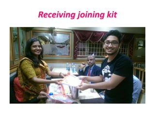 Receiving joining kit
 