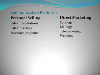  Communication PlatformsAdvertising