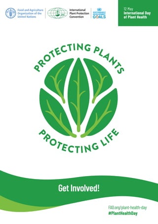 FAO.org/plant-health-day
#PlantHealthDay
Get Involved!
 