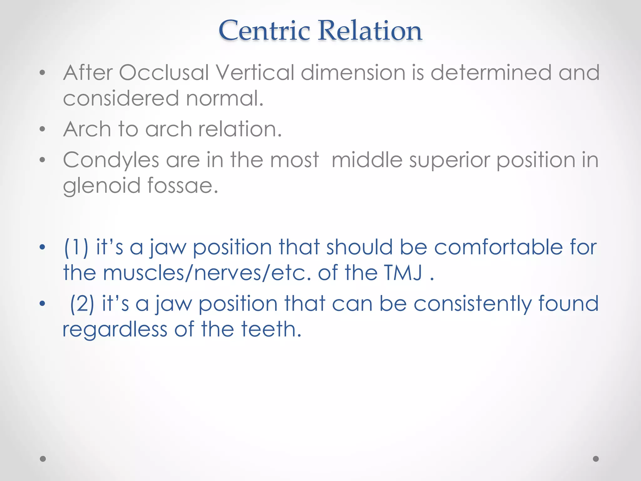 bite registration for fixed Prosthodontic restoration PPT